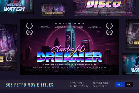 80s Cinematic Movie Titles