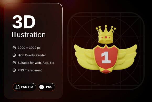 Badge 1st Icon