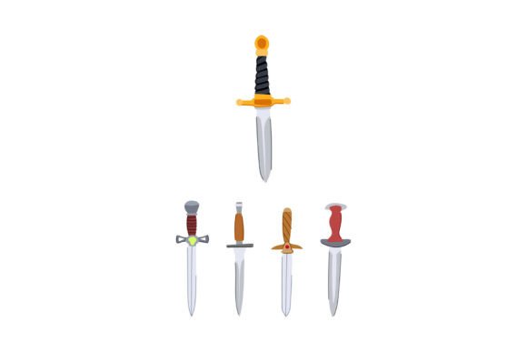 Collection of Various Fantasy Daggers an