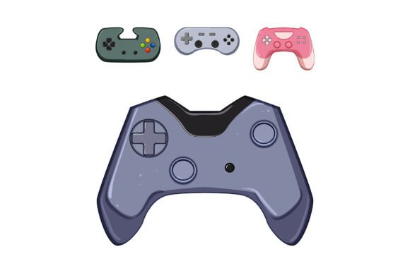 Different Modern Gamepads for Video Gami