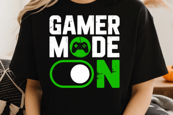 Gamer Mode on Game Controller PNG