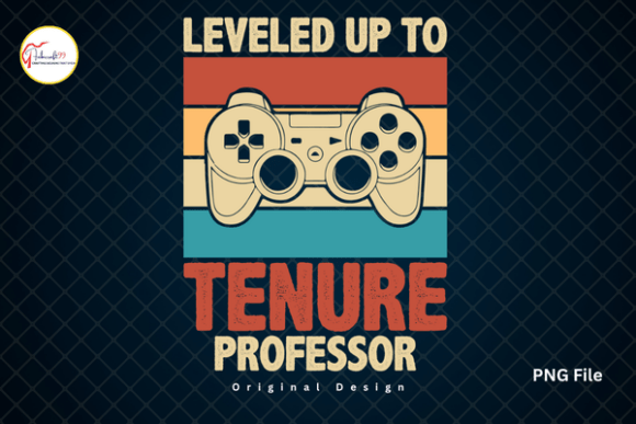 Leveled Up to Tenure Professor Tshirt