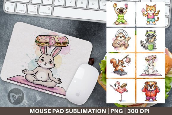 Sarcastic Fitness Animal Mouse Pad: A Unique Way to Boost Productivity and Style