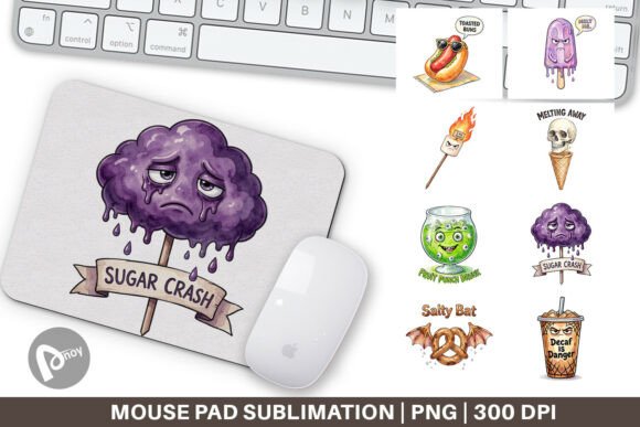 Spooky Summer Snacks Mouse Pad: A Strategic Tool for Productivity and Creativity