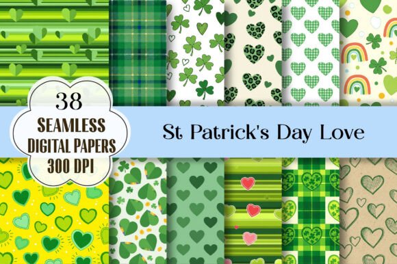 St Patrickโs Day Love Seamless Patterns: A Creative Resource for All
