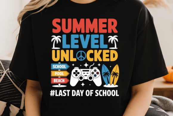 Summer Level Unlocked PNG: A Gamer-Inspired Design for the End of School